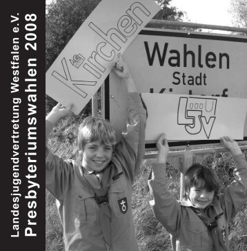 Presbyteriumswahlen 2008 - Landesjugendvertretung