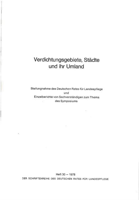 Scan (40 MB) - Deutscher Rat fÃ¼r Landespflege
