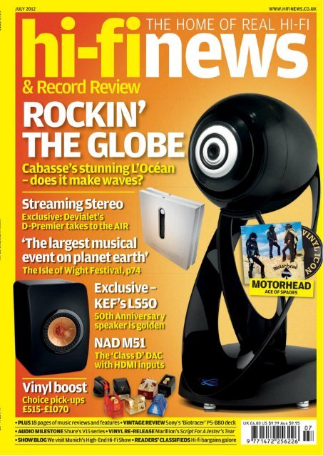 Hi-Fi News & Record Review - July 2012 - BM