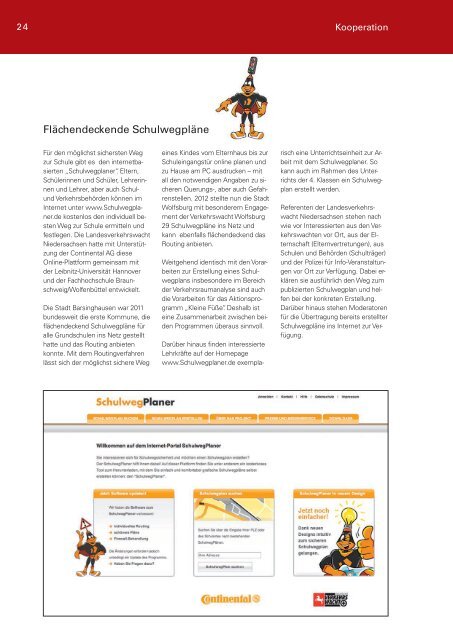 LVW Jahresbericht 2012 - Landesverkehrswacht Niedersachsen eV