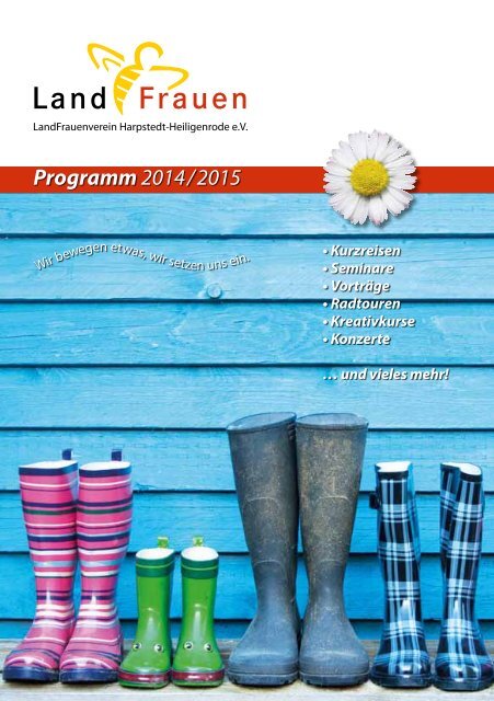 LandFrauen Harpstedt-Heiligenrode, Programm 2014/2015