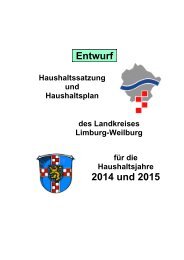 2014 und 2015 Entwurf - Landkreis Limburg-Weilburg