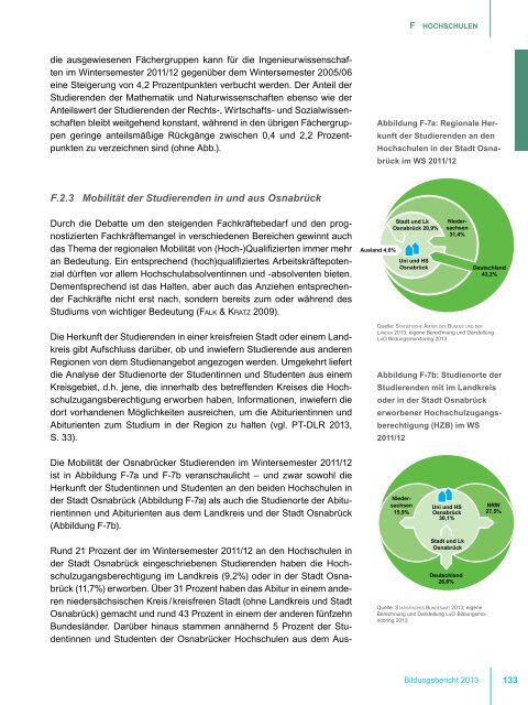 BILDUNGSBERICHT 2013 - Landkreis Osnabrück