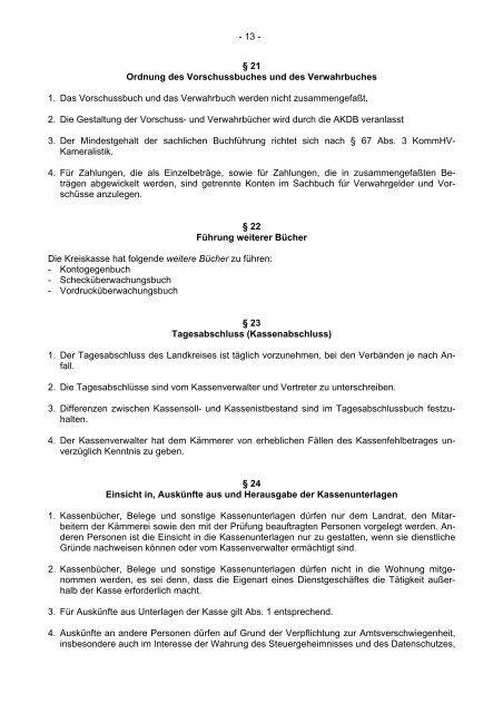 Dienstanweisung - Landkreis Straubing-Bogen