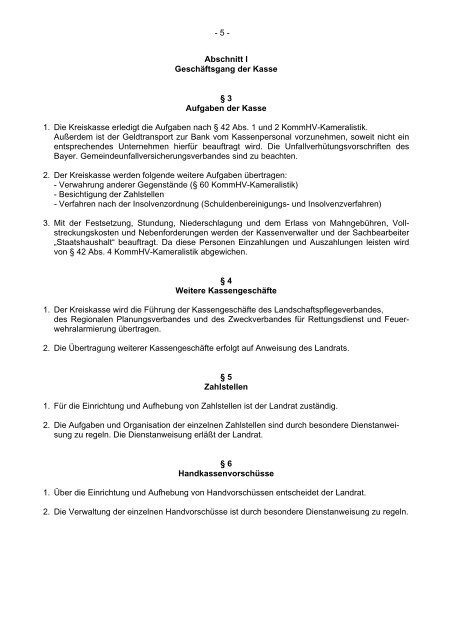 Dienstanweisung - Landkreis Straubing-Bogen