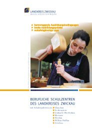 Berufliche Schulzentren des Landkreises 2013 - Landkreis Zwickau