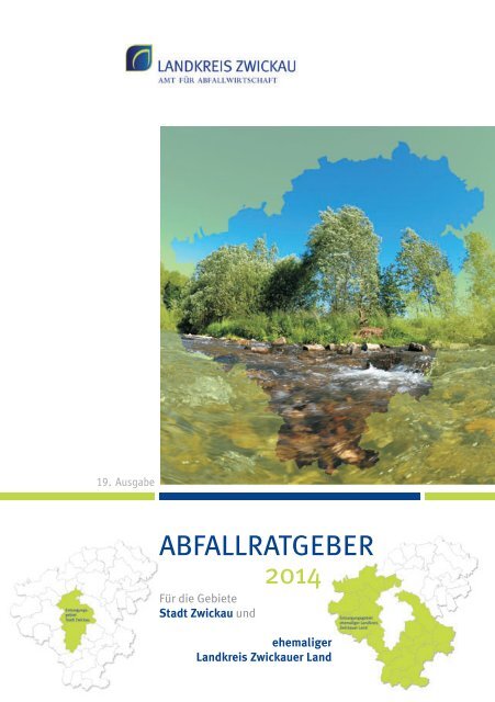 Abfallratgeber 2014 Landkreis Zwickau
