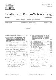 Landtag von Baden-WÃ¼rttemberg - Landtag Baden WÃ¼rttemberg