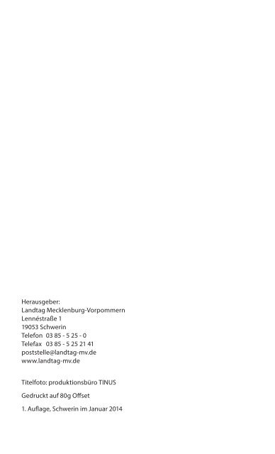 10.02.2014 | pdf - Landtag Mecklenburg Vorpommern