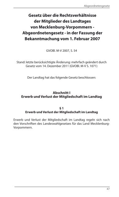 10.02.2014 | pdf - Landtag Mecklenburg Vorpommern