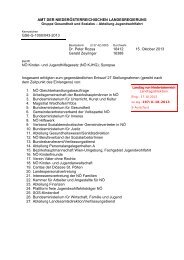Synopse - beim Niederösterreichischen Landtag