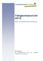 Tätigkeitsbericht 2012 - beim Niederösterreichischen Landtag