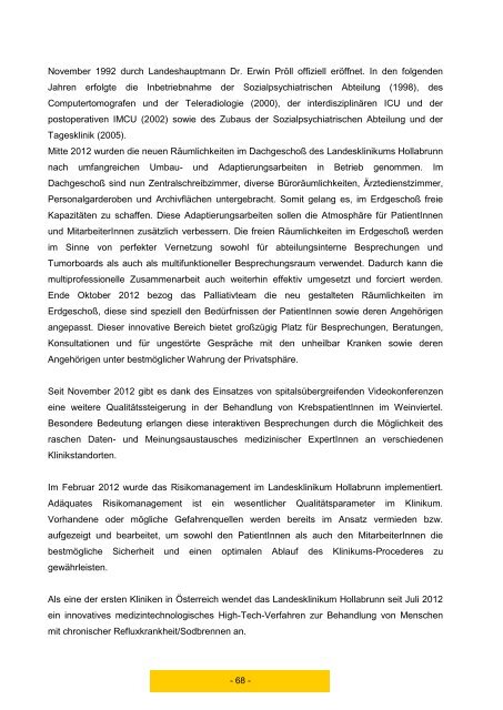 Tätigkeitsbericht 2012 - beim Niederösterreichischen Landtag