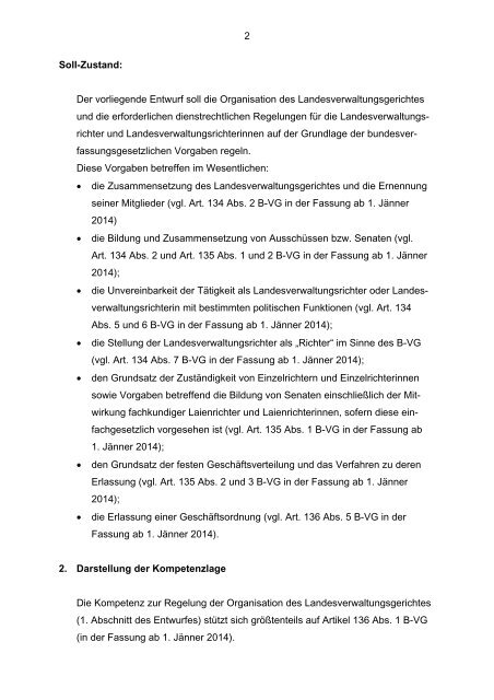 Motivenbericht - beim Niederösterreichischen Landtag
