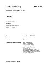 PDF , 9.7 MB - Landtag Brandenburg