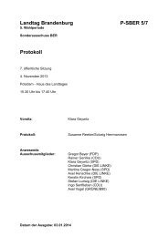 7. Sitzung des Sonderausschusses BER am 04.11.2013 [ PDF , 1.4 ...