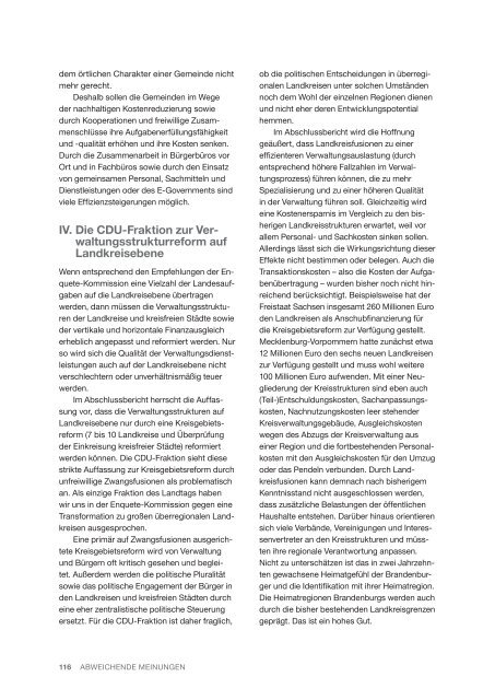 Abschlussbericht der Enquete- Kommission 5/2 - Landtag ...