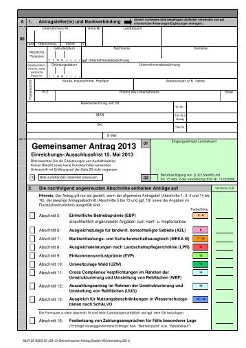 00_Antrag 2013 - Infodienst - Landwirtschaft, Ernährung, Ländlicher ...
