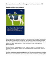 Praxisbücher zum Thema Kuhsignale.pdf - landwirtschaft.sg.ch ...