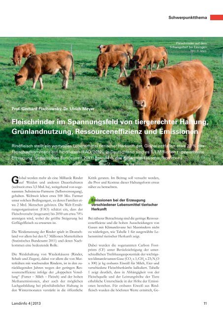 gesamte Ausgabe als Download - Infodienst - Landwirtschaft ...