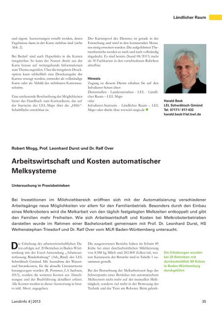 gesamte Ausgabe als Download - Infodienst - Landwirtschaft ...