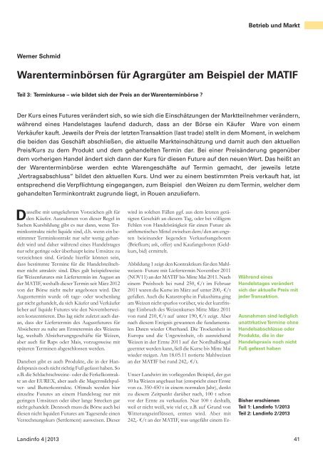 gesamte Ausgabe als Download - Infodienst - Landwirtschaft ...