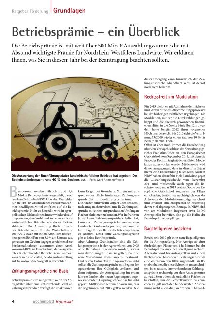 Ratgeber Förderung 2013 - Landwirtschaftskammer Nordrhein ...