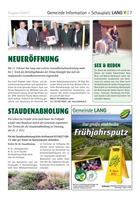 Gemeindezeitungen - gemeinde-lang