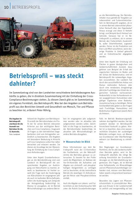 Ratgeber Förderung 2013 - Landwirtschaftskammer Nordrhein ...