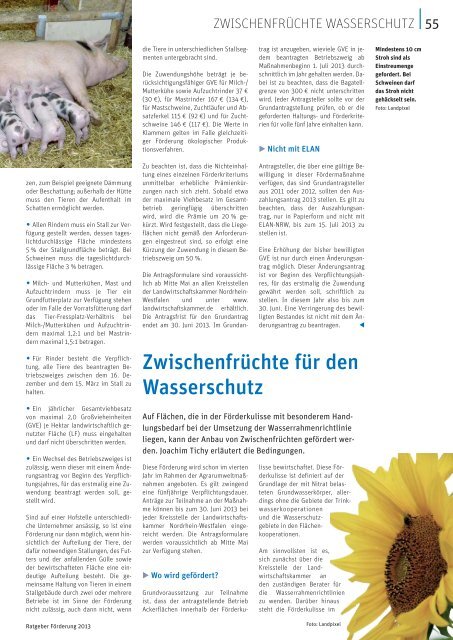 Ratgeber Förderung 2013 - Landwirtschaftskammer Nordrhein ...