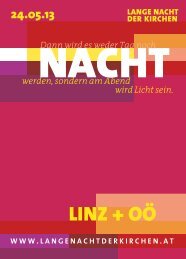 Region Linz - Lange Nacht der Kirchen