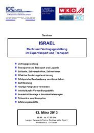 Informationen - Lansky Ganzger & Partner