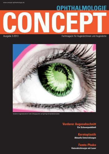 Concept Ophthalmologie, Heft 3/2013 - Klinikum Ernst von ...