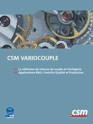 CSM VARIOCOUPLE - CSM Instruments
