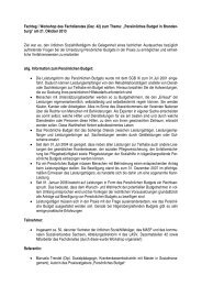 Auswertung des Fachtages_Persönliches Budget.pdf - LASV