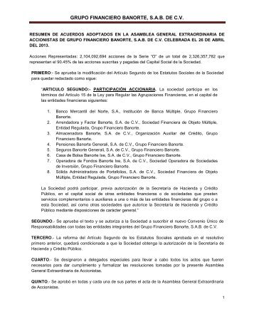 GRUPO FINANCIERO BANORTE, S.A.B. DE C.V. - Latibex
