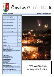 Ausgabe 4-2013 - Gemeinde Laterns
