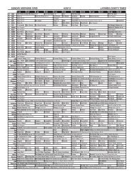 SUNDAY MORNING GRID 4/28/13 LATIMES.COM/TV TIMES