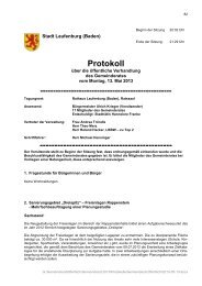 Protokoll vom 13.05.2013 - Stadt Laufenburg