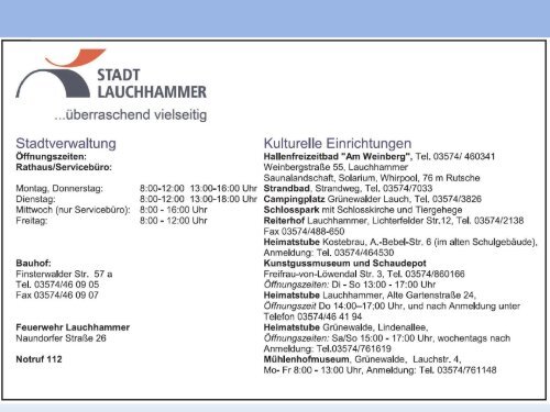 C - Stadt Lauchhammer