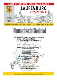 Amtsblatt Nr. 26, 28. Juni 2013 - Stadt Laufenburg