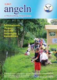 Ausgabe 2-2013 - Landesanglerverband Mecklenburg-Vorpommern ...
