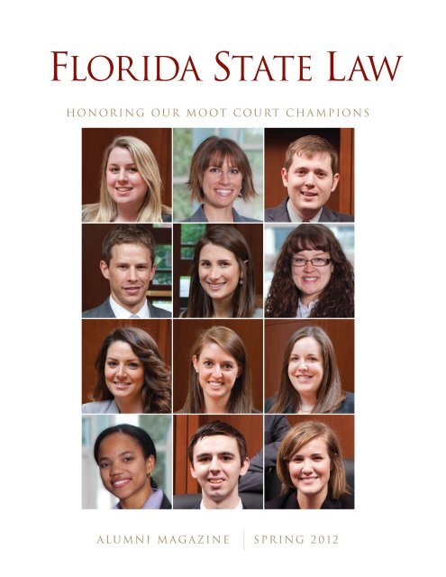 Spring 2012 Florida State Law magazine