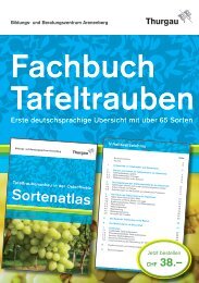 Flyer Sortenatlas - und Beratungszentrum Arenenberg