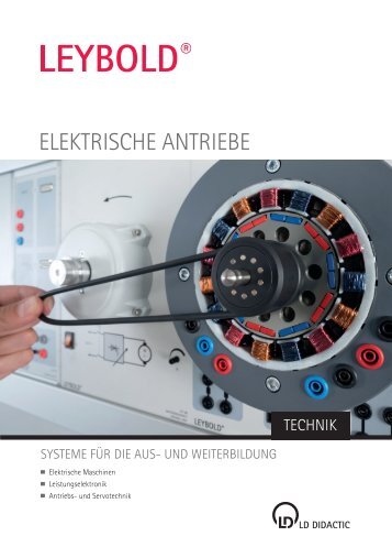 ELEKTRISCHE ANTRIEBE - LD DIDACTIC