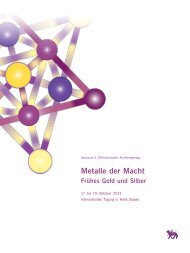 Metalle der Macht - Landesamt für Denkmalpflege und Archäologie ...