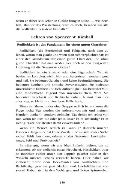 Lehren der Präsidenten der Kirche: Spencer W. Kimball