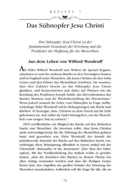 Lehren der Präsidenten der Kirche: Wilford Woodruff - The Church of ...