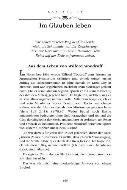 Lehren der Präsidenten der Kirche: Wilford Woodruff - The Church of ...