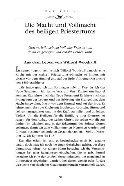 Lehren der Präsidenten der Kirche: Wilford Woodruff - The Church of ...